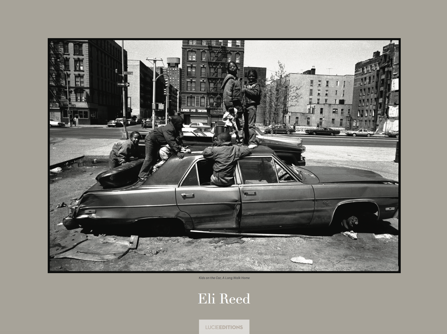 Eli Reed Books Eli Reed Poster